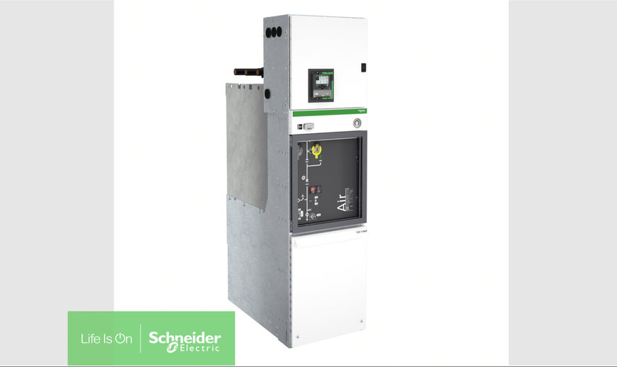 SCHNEIDER ELECTRIC AMPLÍA SU OFERTA DE APARAMENTA PARA MT SOSTENIBLE Y DIGITAL CON GM AIRSET™
